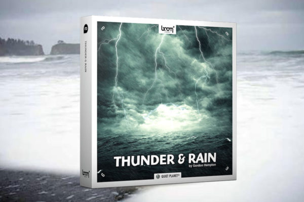 66组打雷雷电风暴暴风雨无损音效素材 Boom Library Thunder and Rain WAV