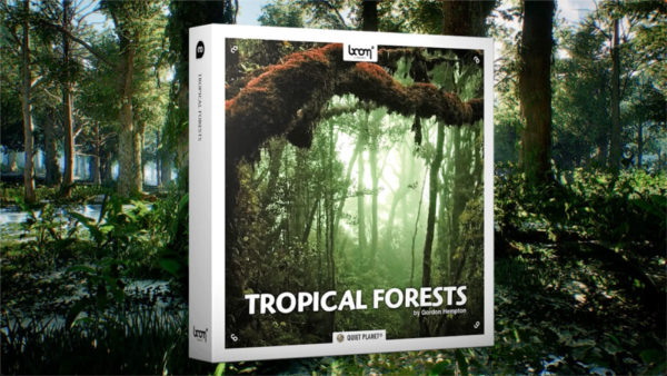 153组热带雨林大自然森林虫鸣鸟叫雷暴风声无损音效素材 Boom Library Tropical Forests Surround Edition