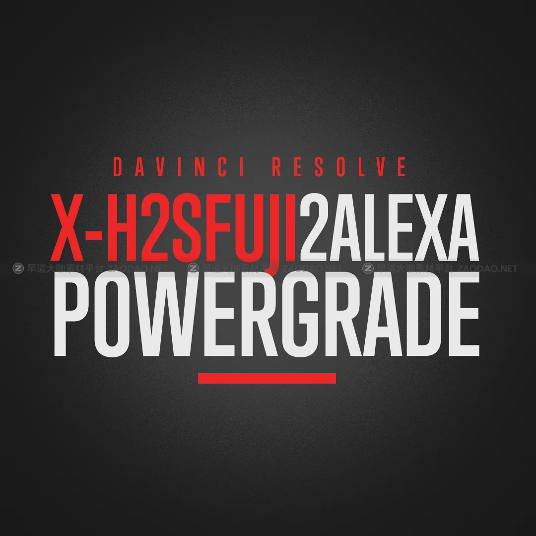 富士X-H2S转阿莱Alexa视频LUTs调色+PowerGrade节点预设 Juan Melara – Fujifilm X-H2S PowerGrade and LUT Bundle插图