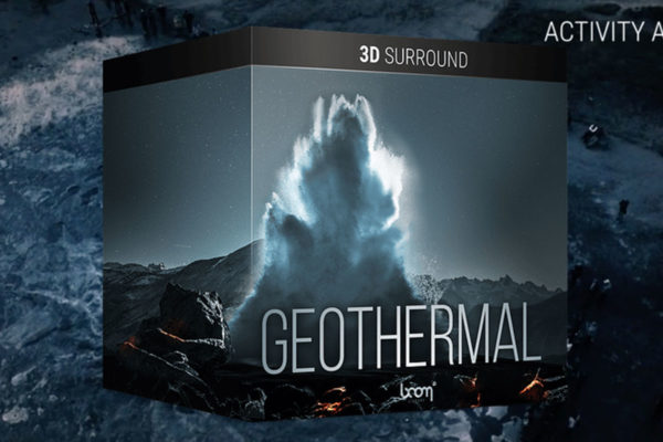 89组火山地热气泡蒸汽沸腾飞溅咕噜浪涌砰砰声无损音效 Boom Library – Geothermal 3D Surround Edition WAV-AwZ