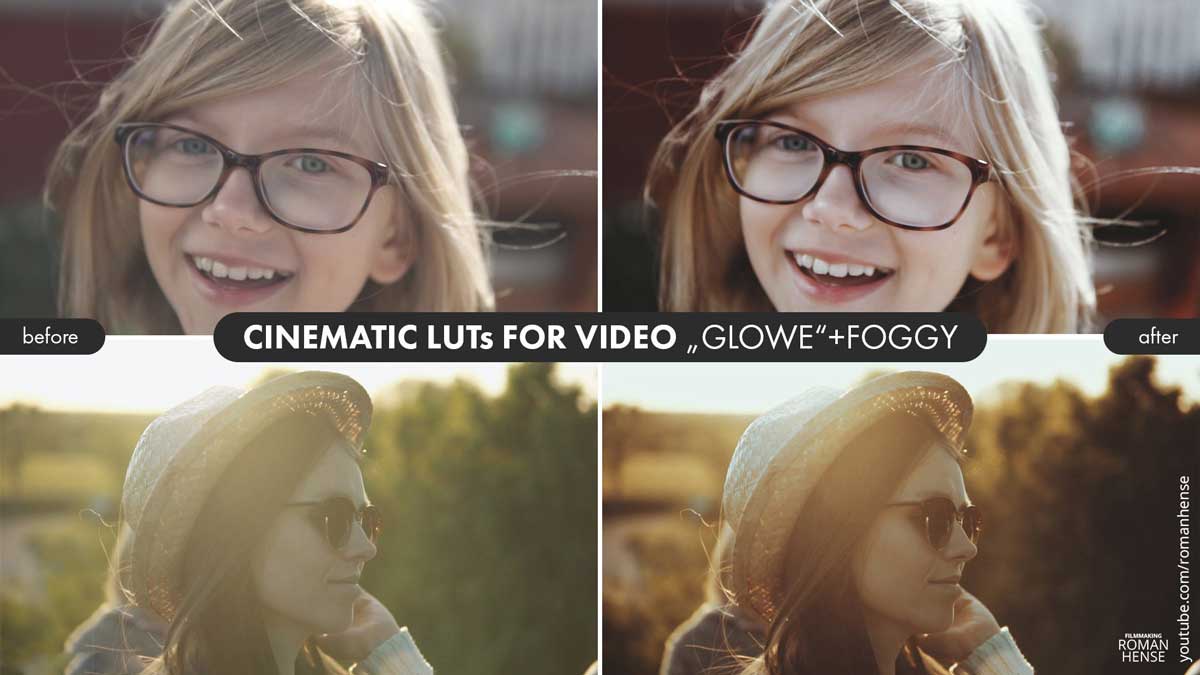 7组电影风格色彩分级视频调色LUTs预设包 Roman Hense LUTs PACK “GLOWE”插图4