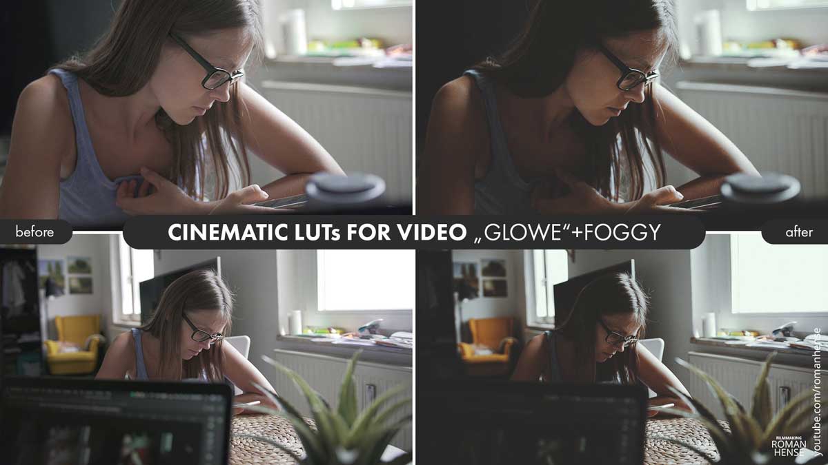 7组电影风格色彩分级视频调色LUTs预设包 Roman Hense LUTs PACK “GLOWE”插图3