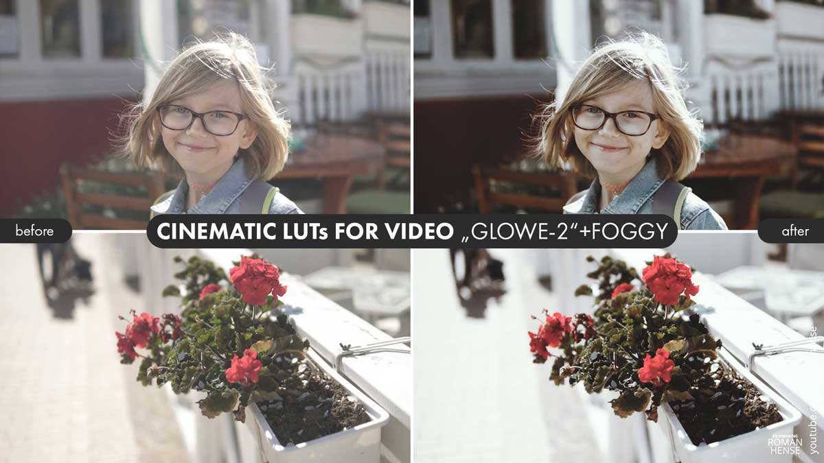 7组电影风格色彩分级视频调色LUTs预设包 Roman Hense LUTs PACK “GLOWE”插图1