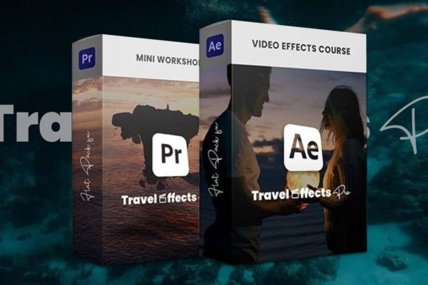 大神课程 高级电影效果户外旅行摄影拍摄视频后期合成剪辑制作教程 Flatpackfx – Travel Effects Pro