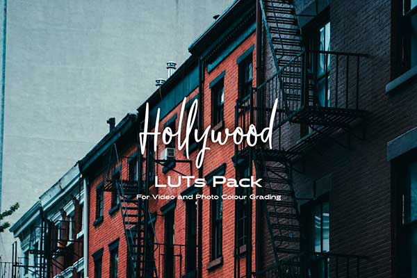 好莱坞电影风格视频色彩分级调色LUT预设包 Hollywood LUTs pack