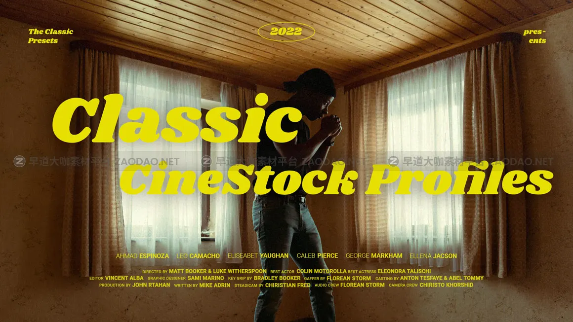 50组经典Kodak柯达K14电影胶片模拟照片调色Lightroom预设包 The Classic Presets – Classic CineStock Profiles for Lightroom插图