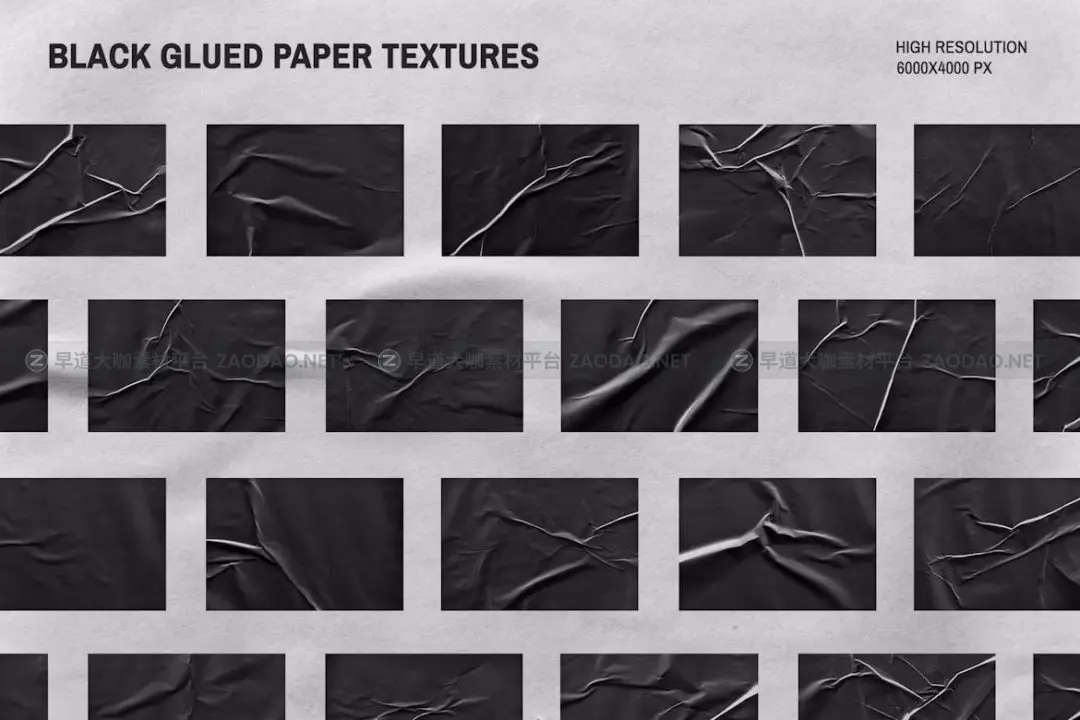 black-glued-paper-textures-o