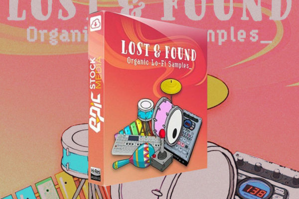 120款流行循环节奏打击乐低音音效素材包 Epic Stock Media Lost And Found Organic Lo-Fi Samples