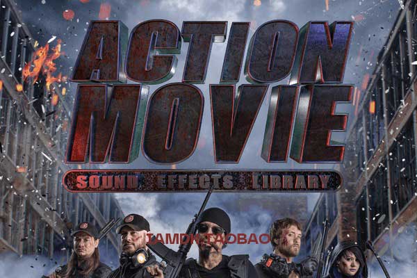 1000组警车追逐爆炸警笛枪械射击拳击灾难电影场景音效素材 Blastwave FX Action Movie Sound Effects Library