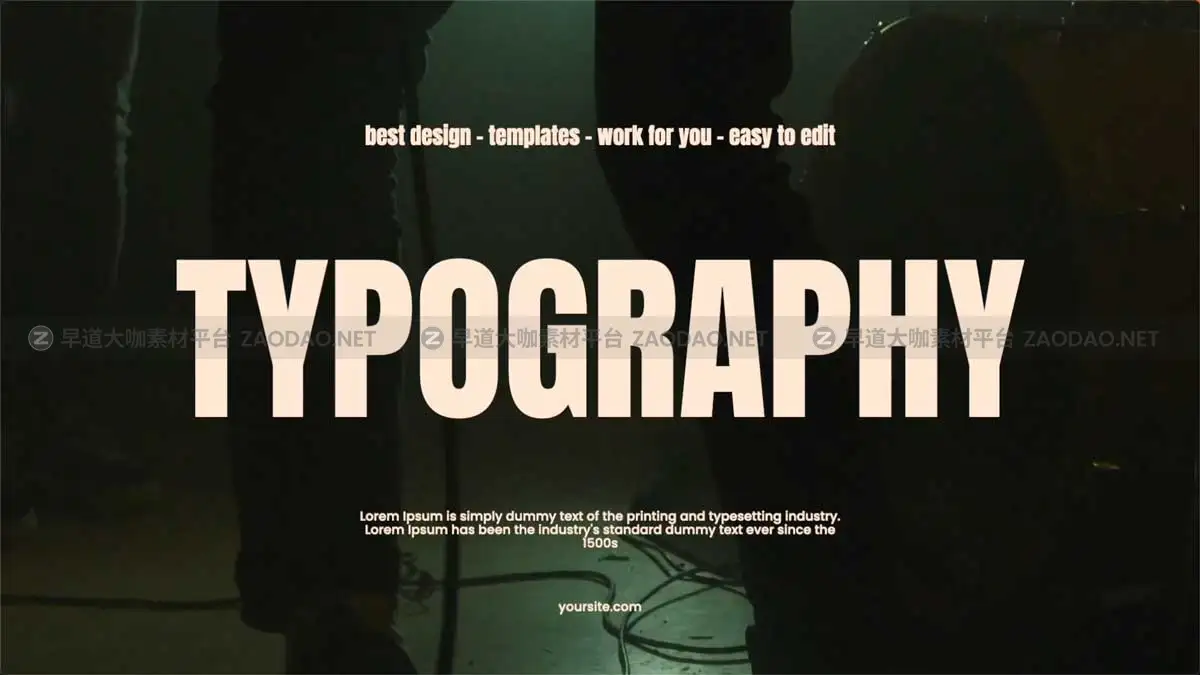 Fcpx插件 10组创意品牌发布会短片开场白字幕标题动画特效 Cinematic Typography插图