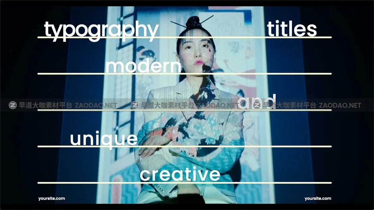 Fcpx插件 10组创意品牌发布会短片开场白字幕标题动画特效 Cinematic Typography插图2