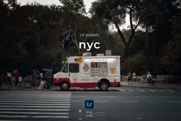 欧美风暖色橙色黄色城市街拍摄影照片调色Lightroom预设 支持手机LR LR presets NYC
