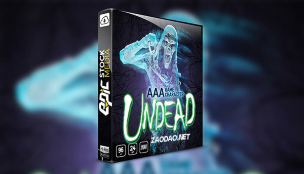 416款科幻游戏《魔兽世界》亡灵人物角色沙哑嗓音声音配音音效素材 Epic Stock Media AAA Game Characater Undead