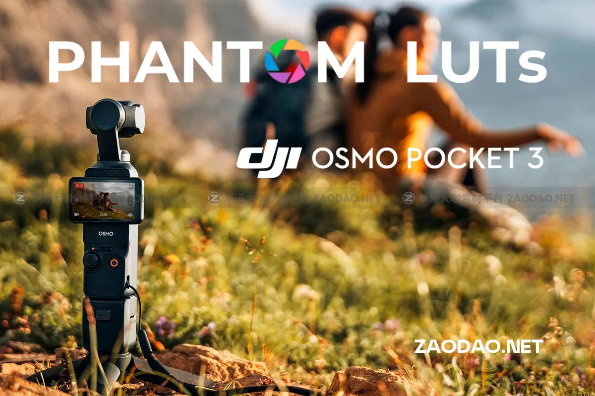大疆Osmo Pocket 3转阿莱色彩视频调色LUT预设 JOEL FAMULARO – Phantom LUTs for Osmo Pocket 3插图