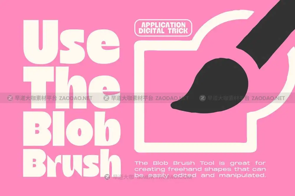 现代流行趣味卡通逆反差海报杂志包装标题LOGO设计PSAI英文字体安装包 Gifka – Modern Retro Sans插图5
