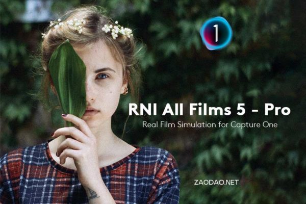 柯达富士胶片仿真模拟电影美学颗粒纹理效果照片调色Capture One飞思预设 RNI All Films 5 – Pro for Capture One / C1