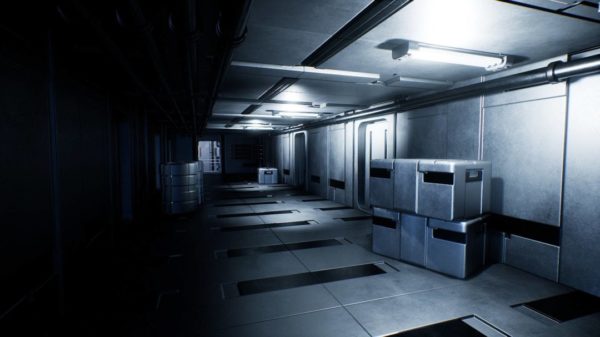 UE素材 未来科幻赛博朋克飞船走廊房间大厅场景3D模型 Unreal Engine – Sci-Fi Interior Pack