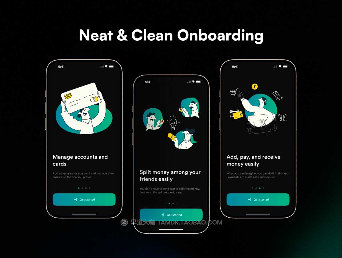 150+屏双配色金融科技银行理财电子钱包app ui界面设计figma模板 Orizo- Banking Mobile App插图1 150+屏双配色金融科技银行理财电子钱包app ui界面设计figma模板 Orizo- Banking Mobile App插图1