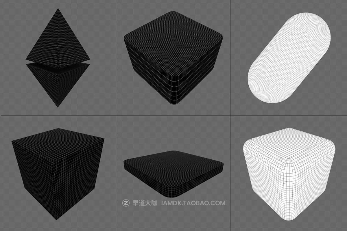 390+款未来科幻赛博朋克5K高清黑白抽象3D几何图形PNG免抠图设计素材 390+ Lines & Dots 3D Shapes插图16 390+款未来科幻赛博朋克5K高清黑白抽象3D几何图形PNG免抠图设计素材 390+ Lines & Dots 3D Shapes插图16