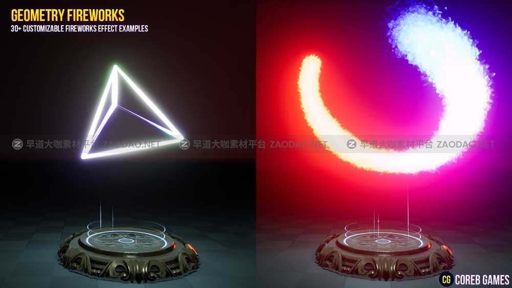 UE素材 火焰能量几何烟花粒子运动模拟视觉特效预设包素材 Geometry Fireworks VFX Pack插图10 UE素材 火焰能量几何烟花粒子运动模拟视觉特效预设包素材 Geometry Fireworks VFX Pack插图10