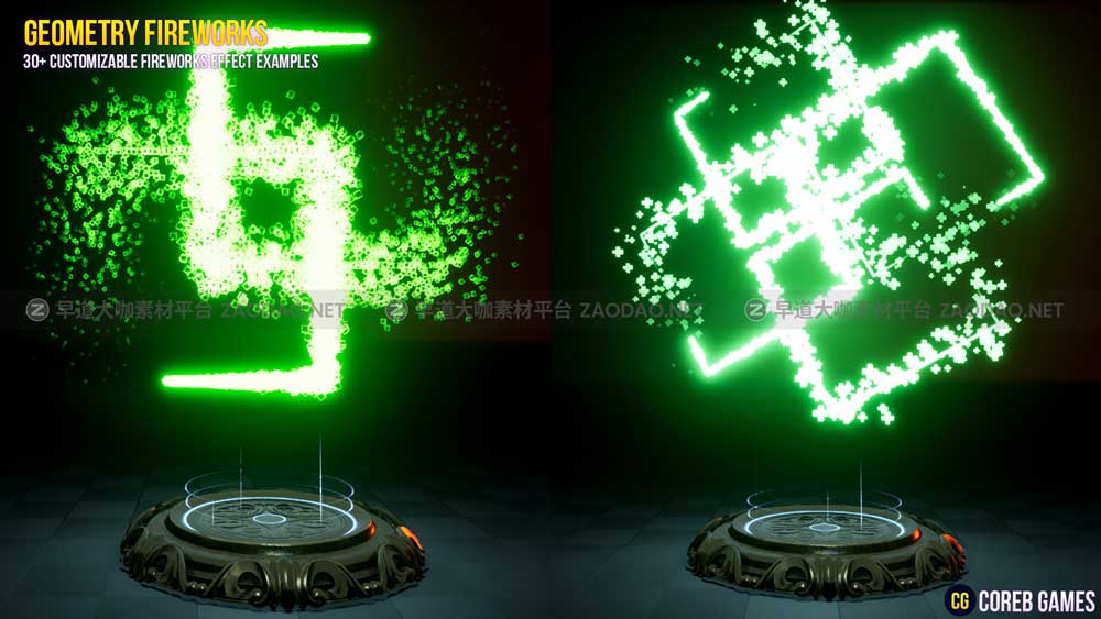 UE素材 火焰能量几何烟花粒子运动模拟视觉特效预设包素材 Geometry Fireworks VFX Pack插图11 UE素材 火焰能量几何烟花粒子运动模拟视觉特效预设包素材 Geometry Fireworks VFX Pack插图11