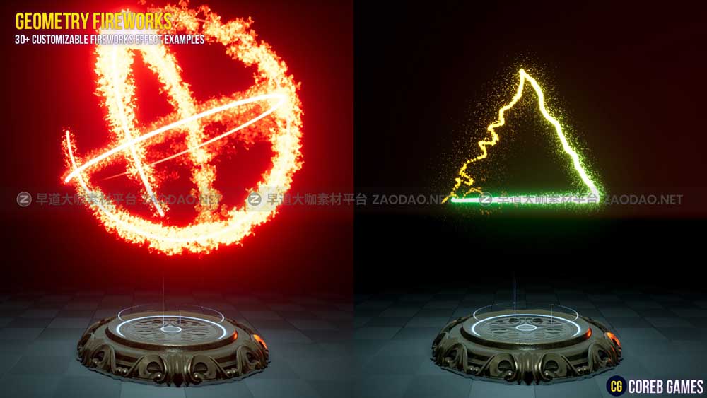 UE素材 火焰能量几何烟花粒子运动模拟视觉特效预设包素材 Geometry Fireworks VFX Pack插图7 UE素材 火焰能量几何烟花粒子运动模拟视觉特效预设包素材 Geometry Fireworks VFX Pack插图7