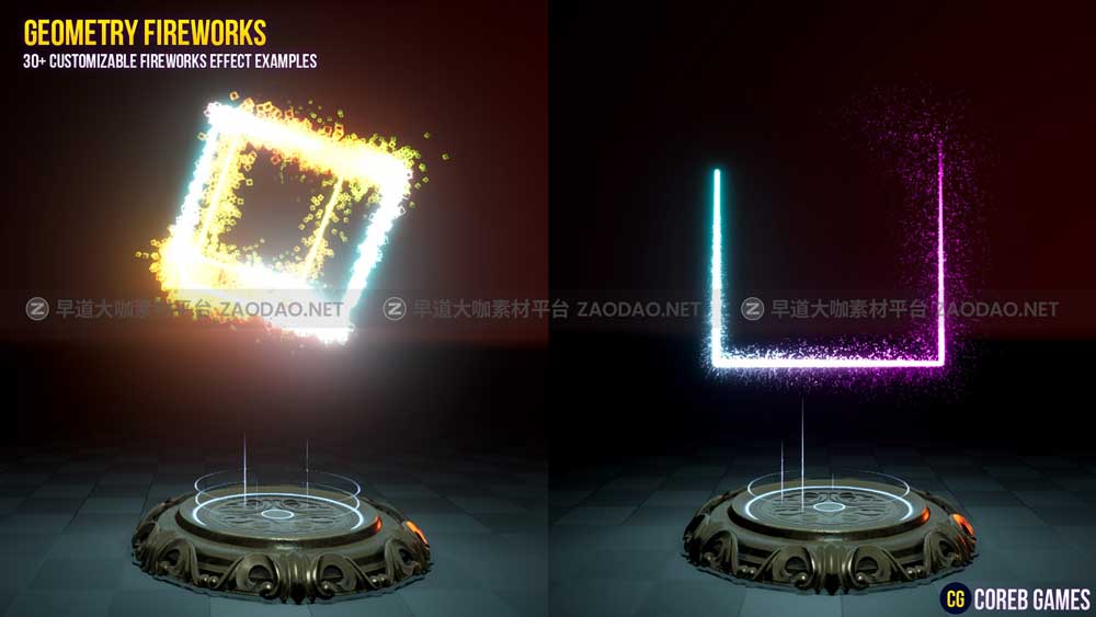 UE素材 火焰能量几何烟花粒子运动模拟视觉特效预设包素材 Geometry Fireworks VFX Pack插图8 UE素材 火焰能量几何烟花粒子运动模拟视觉特效预设包素材 Geometry Fireworks VFX Pack插图8