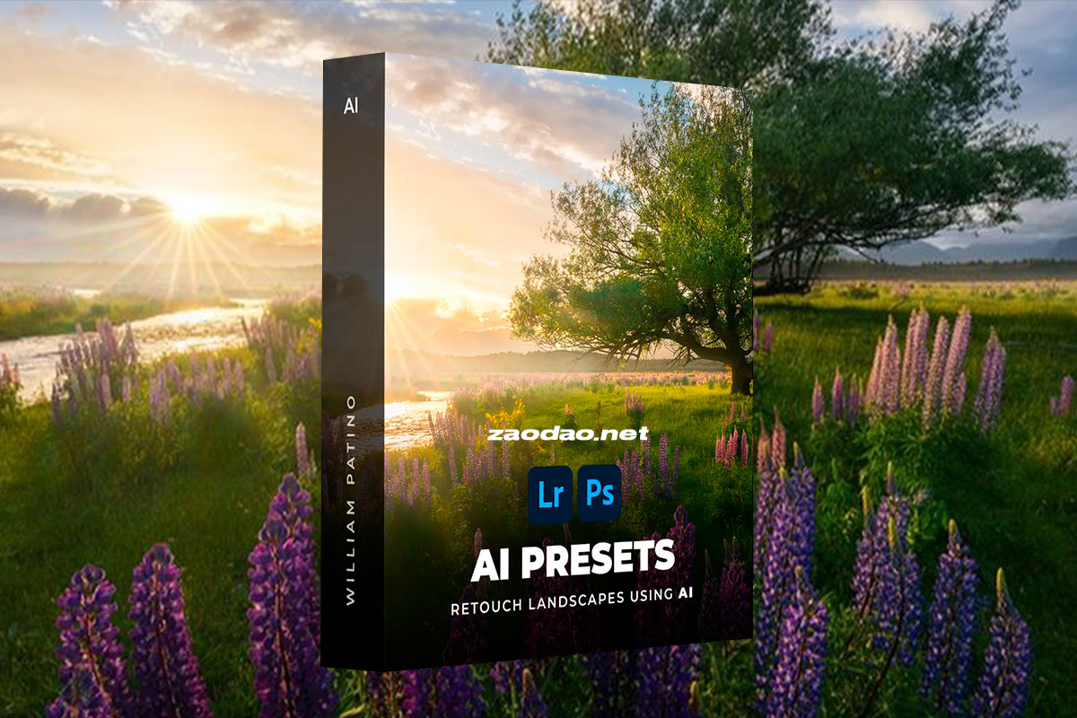 LR预设 专业富士柯达胶片模拟AI智能照片调色Lightroom预设 William Patino – AI Presets Landscape Edition插图 LR预设 专业富士柯达胶片模拟AI智能照片调色Lightroom预设 William Patino – AI Presets Landscape Edition插图