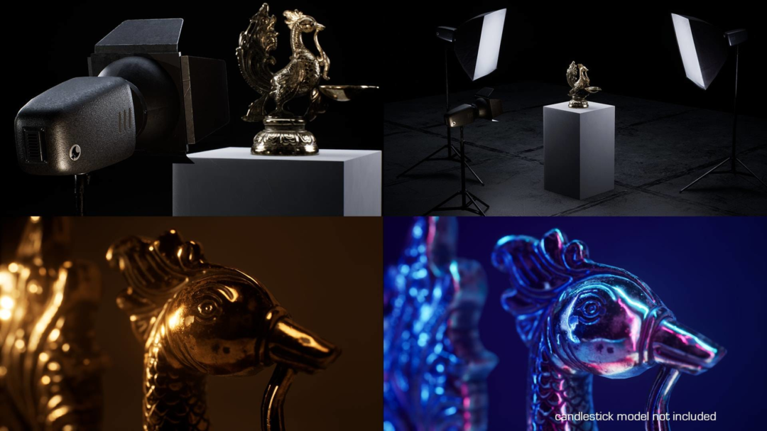 逼真3d模型投影环境背景照明灯光ue工具插件工程素材 RD – Lighting Kit插图9 逼真3d模型投影环境背景照明灯光ue工具插件工程素材 RD – Lighting Kit插图9
