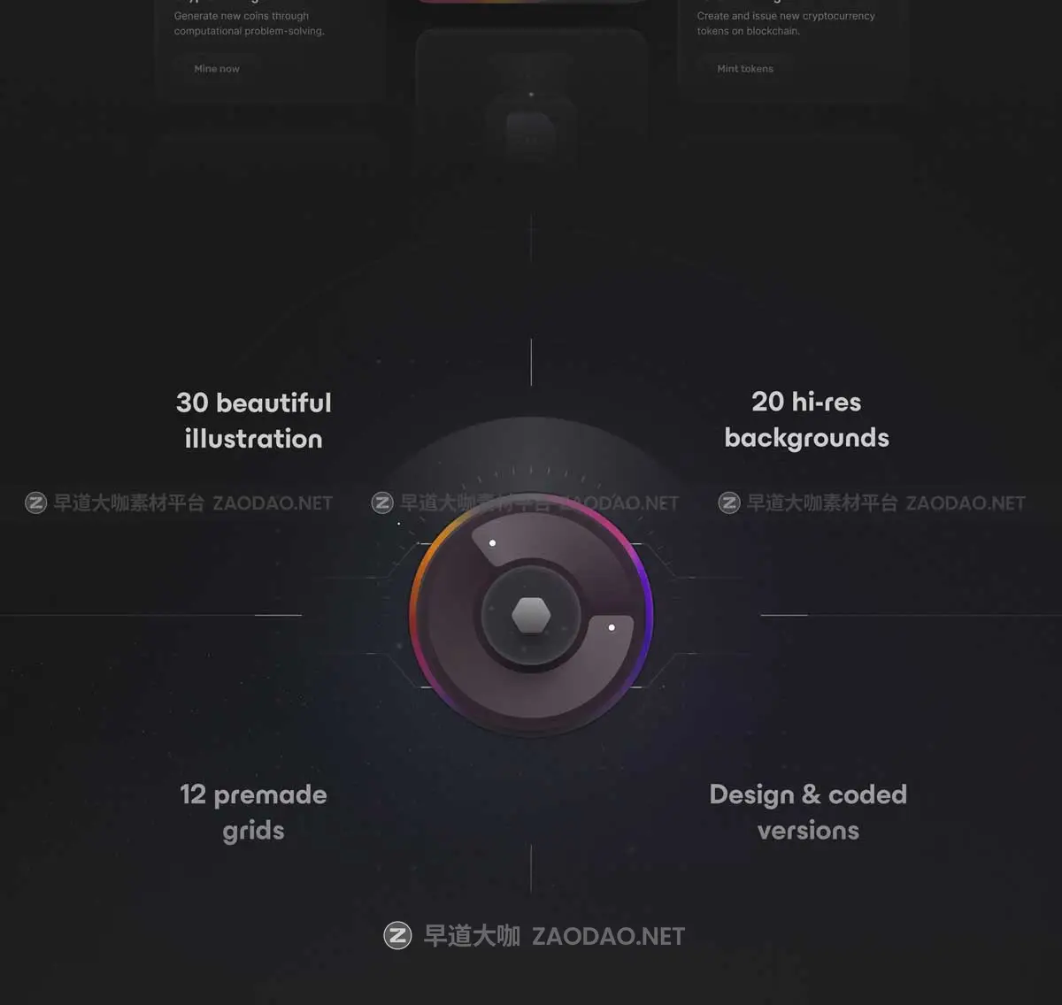 顶级金融科技加密货币区块链网站&软件UI界面套件设计Figma/React/HTML素材包 Bento Cards: Crypto插图9 顶级金融科技加密货币区块链网站&软件UI界面套件设计Figma/React/HTML素材包 Bento Cards: Crypto插图9