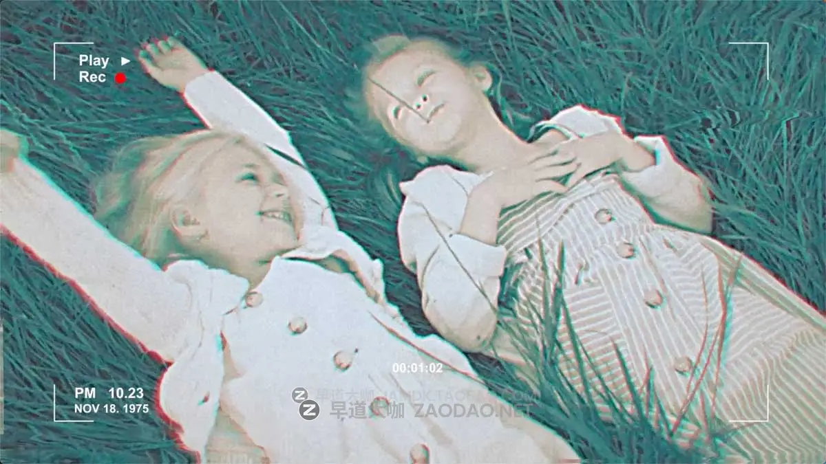 达芬奇素材 复古怀旧VHS风格失真噪点色差摄影录像机边框叠加视频特效 VHS Effects插图3 达芬奇素材 复古怀旧VHS风格失真噪点色差摄影录像机边框叠加视频特效 VHS Effects插图3