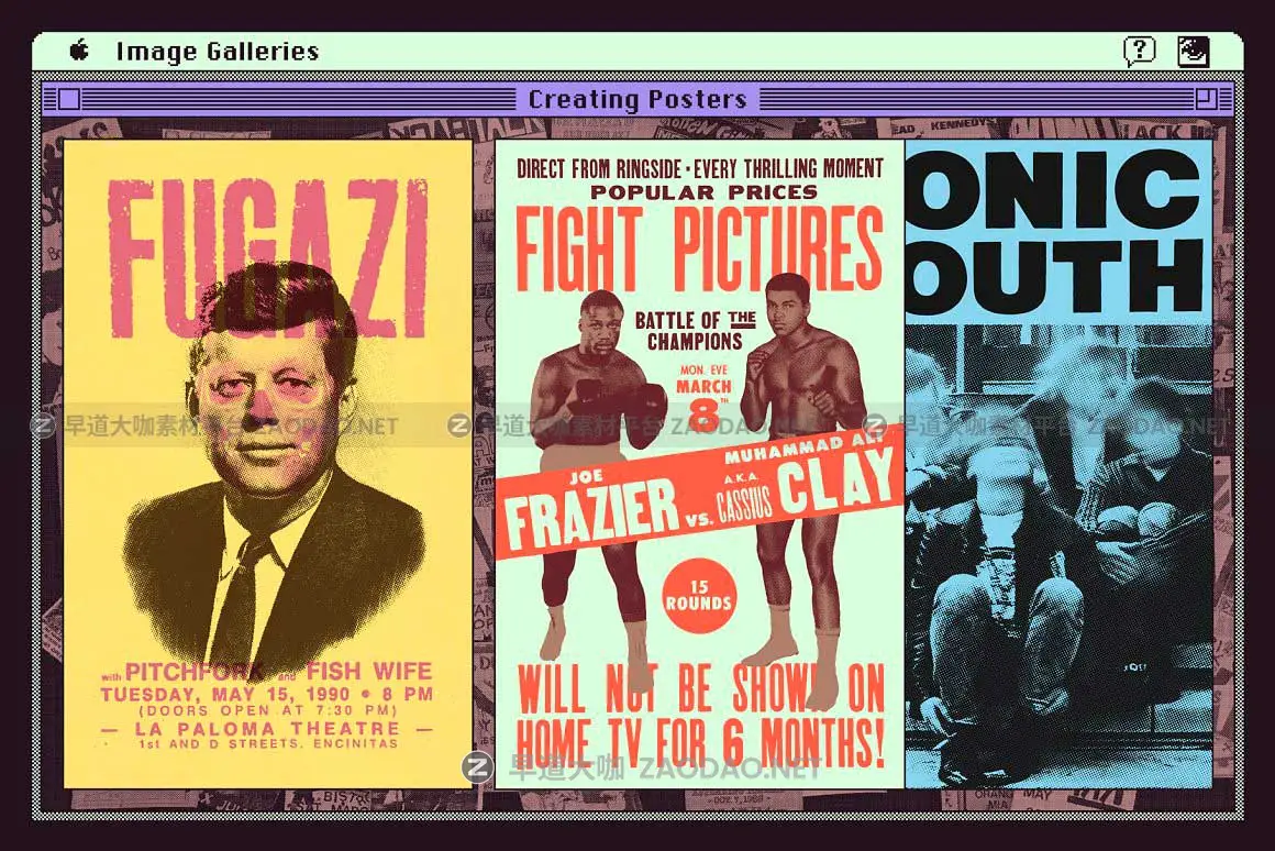 潮流复古做旧美式彩色半调噪点肌理纹理人物照片海报效果PS动作样机 Artistic Halftone PSD file & Actions插图4 潮流复古做旧美式彩色半调噪点肌理纹理人物照片海报效果PS动作样机 Artistic Halftone PSD file & Actions插图4