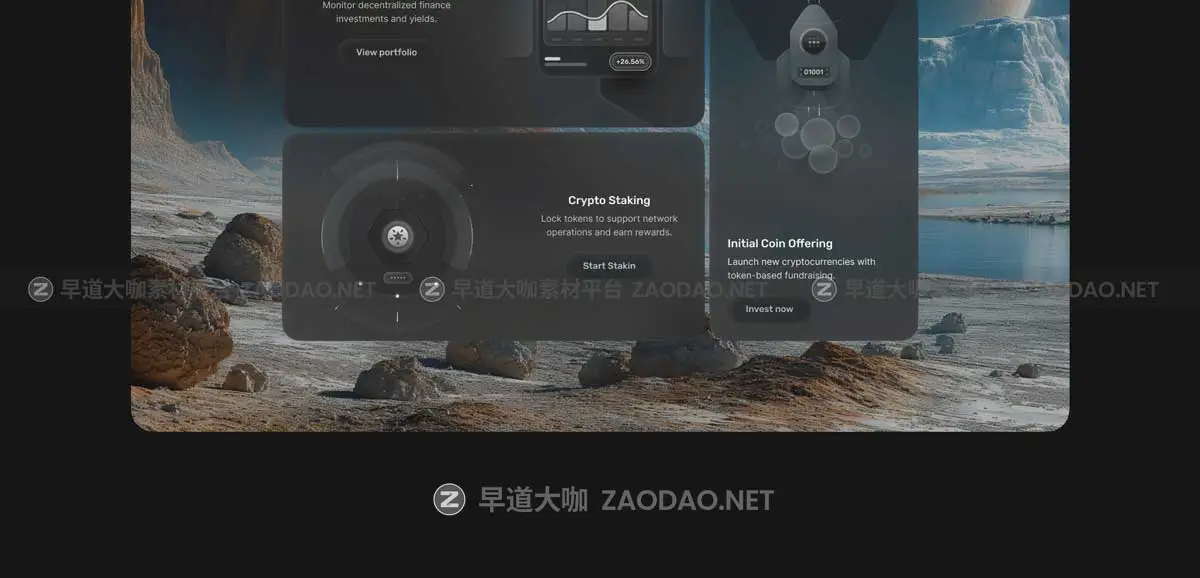 顶级金融科技加密货币区块链网站&软件UI界面套件设计Figma/React/HTML素材包 Bento Cards: Crypto插图22 顶级金融科技加密货币区块链网站&软件UI界面套件设计Figma/React/HTML素材包 Bento Cards: Crypto插图22