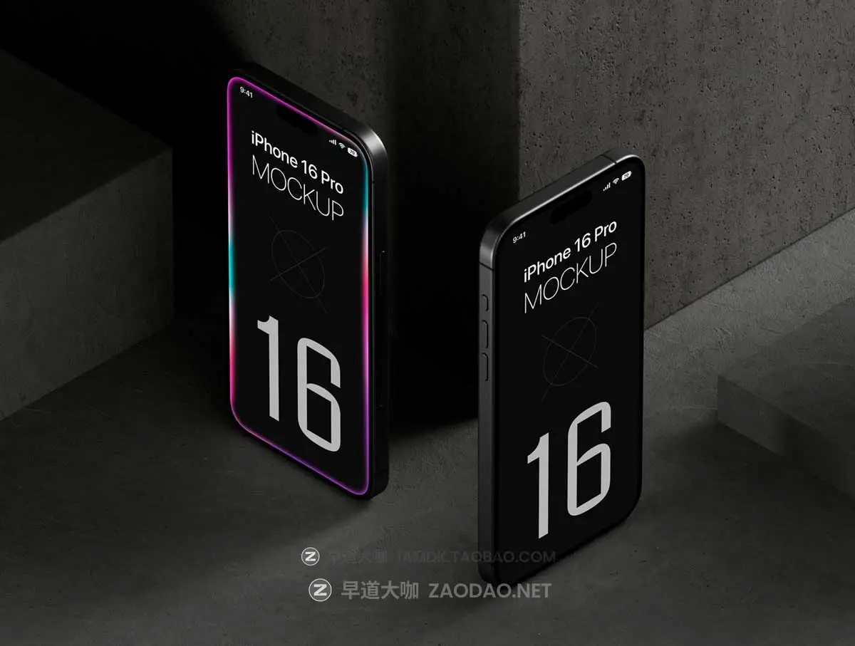 20款工业风APP UI界面设计苹果iPhone 16 Pro屏幕演示效果图PS贴图样机模板 20 iPhone 16 Pro Mockups Vol.01插图4 20款工业风APP UI界面设计苹果iPhone 16 Pro屏幕演示效果图PS贴图样机模板 20 iPhone 16 Pro Mockups Vol.01插图4