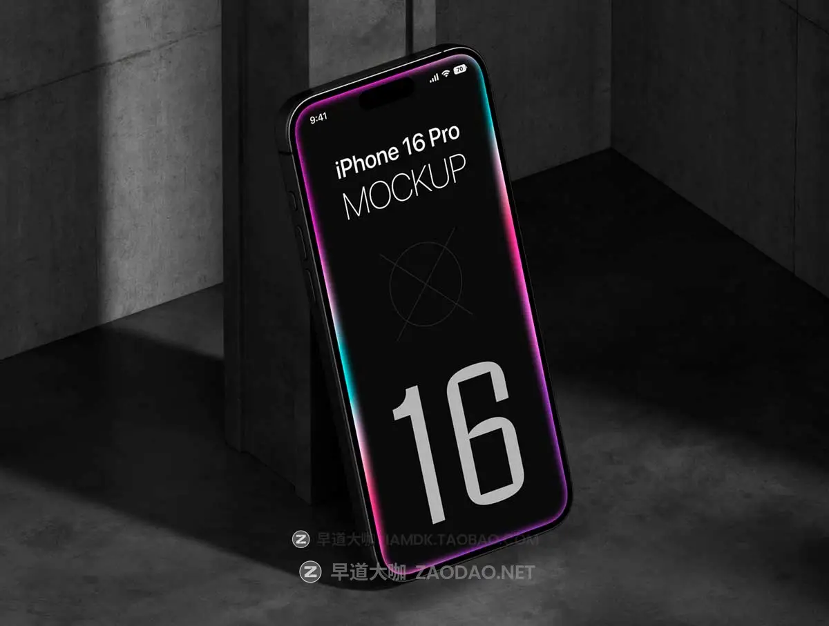 20款工业风APP UI界面设计苹果iPhone 16 Pro屏幕演示效果图PS贴图样机模板 20 iPhone 16 Pro Mockups Vol.01插图1 20款工业风APP UI界面设计苹果iPhone 16 Pro屏幕演示效果图PS贴图样机模板 20 iPhone 16 Pro Mockups Vol.01插图1