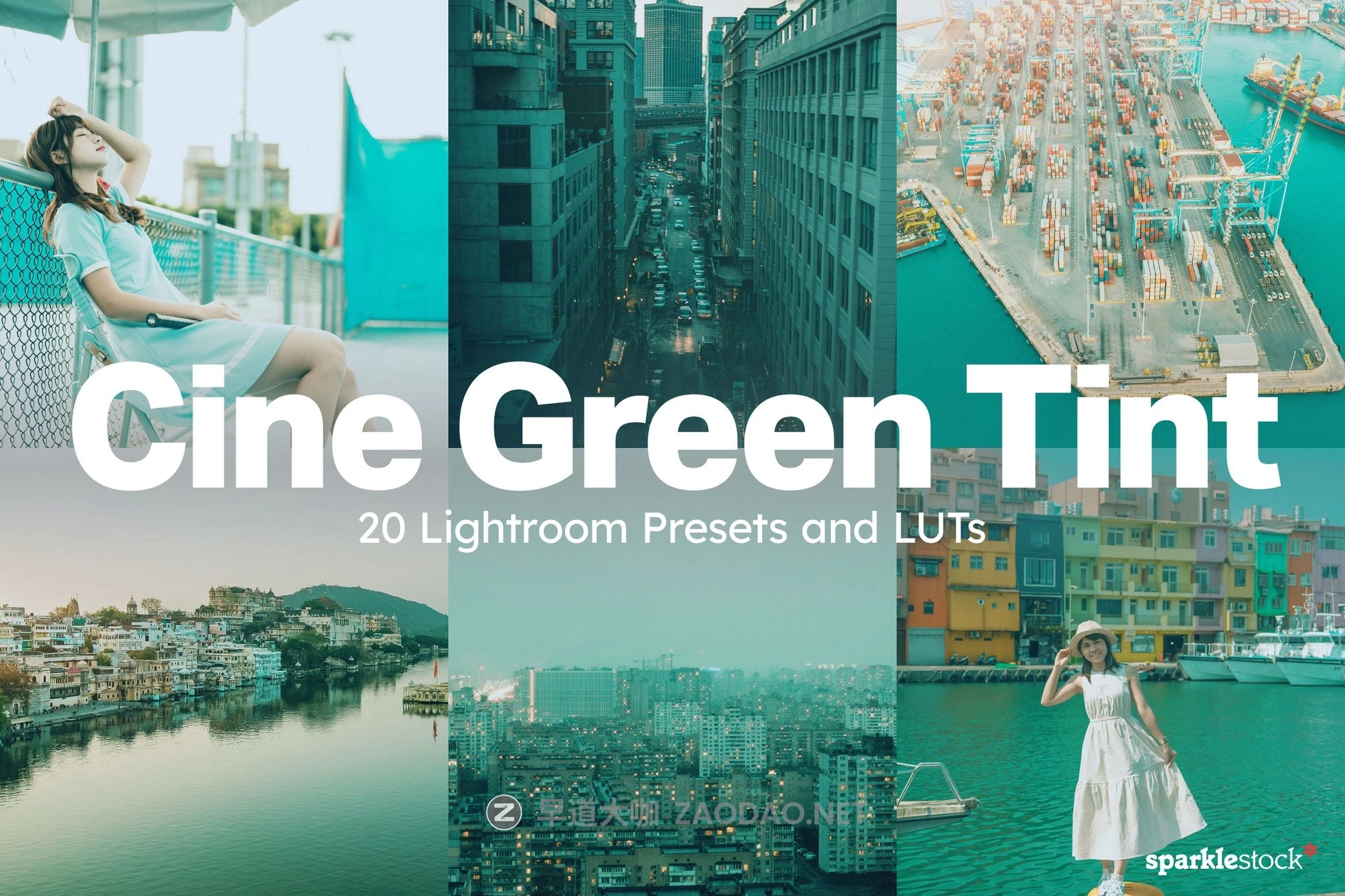 20组复古怀旧反乌托邦电影风格绿色调照片视频调色LR&LUT预设套装 Cine Green Tint – 20 Lightroom Presets & LUTs插图 20组复古怀旧反乌托邦电影风格绿色调照片视频调色LR&LUT预设套装 Cine Green Tint – 20 Lightroom Presets & LUTs插图