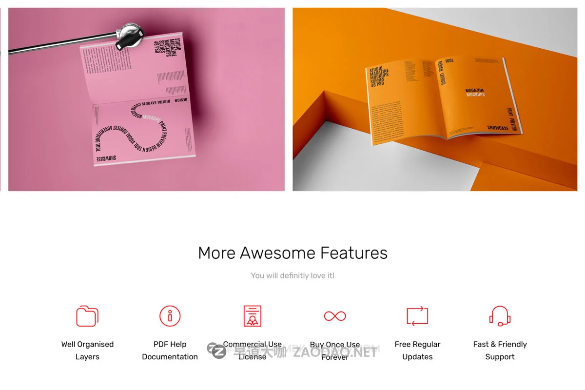 48款高级精装书籍画册杂志封面内页设计展示效果图PS贴图样机模板素材 Studio Magazine Mockups插图23 48款高级精装书籍画册杂志封面内页设计展示效果图PS贴图样机模板素材 Studio Magazine Mockups插图23