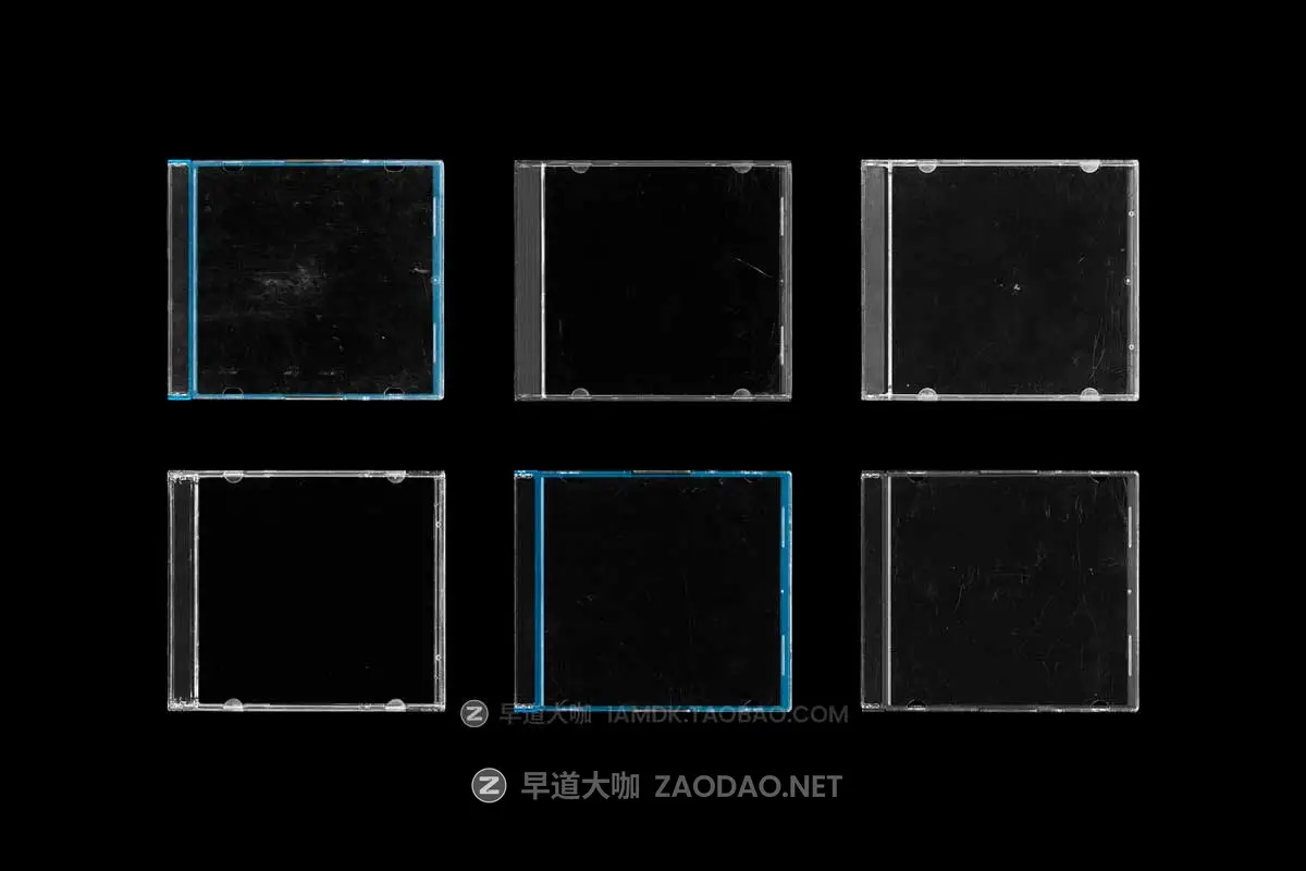 潮流摇滚风格CD光盘包装盒海报设计塑料袋纹理贴纸PS素材包 CD MAKER – CD Case Mockups插图9 潮流摇滚风格CD光盘包装盒海报设计塑料袋纹理贴纸PS素材包 CD MAKER – CD Case Mockups插图9