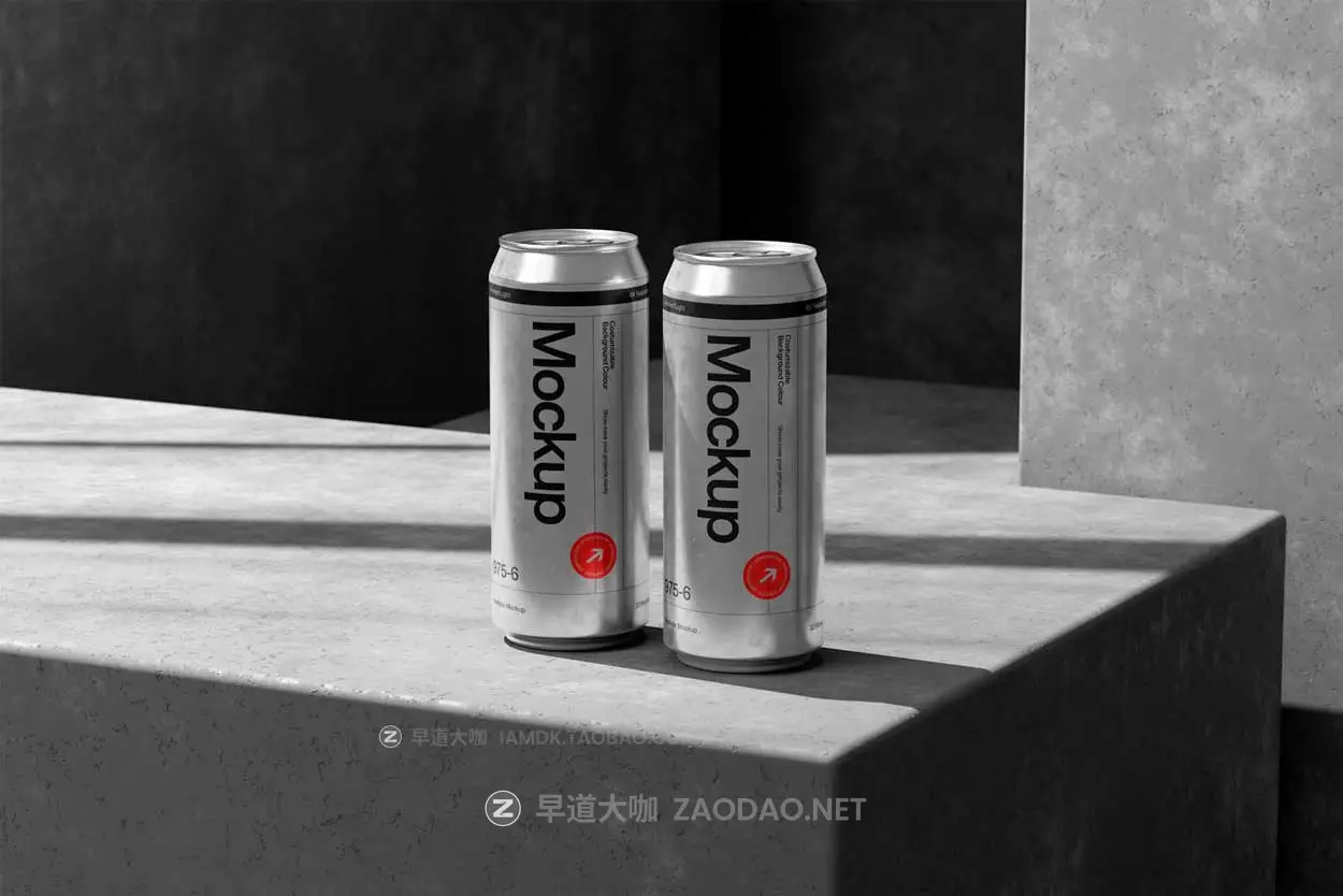 6款工业风混凝土背景听装啤酒饮料苏打水易拉罐金属罐设计展示效果图PSD样机模板 East Graphics – Aluminum Beverage Can Mockup Vol 1插图4 6款工业风混凝土背景听装啤酒饮料苏打水易拉罐金属罐设计展示效果图PSD样机模板 East Graphics – Aluminum Beverage Can Mockup Vol 1插图4