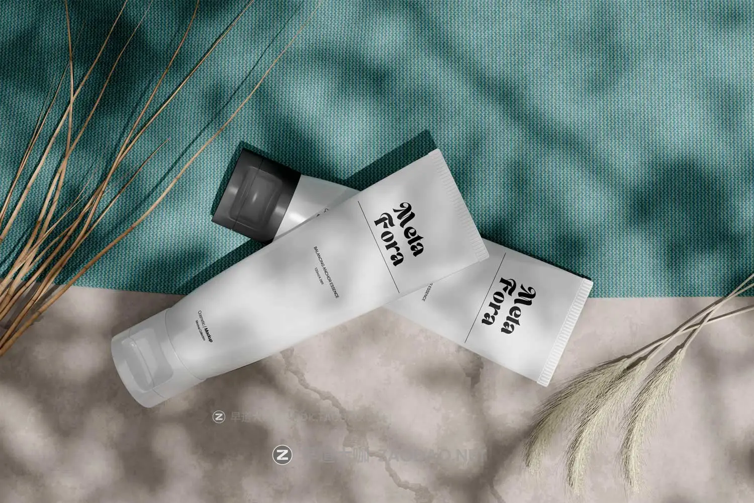 10款工业风化妆护肤品软管面霜包装罐设计展示效果图PS贴图样机模板素材 East Graphics – Cosmetic Tube Packaging Mockup Vol 1插图2 10款工业风化妆护肤品软管面霜包装罐设计展示效果图PS贴图样机模板素材 East Graphics – Cosmetic Tube Packaging Mockup Vol 1插图2