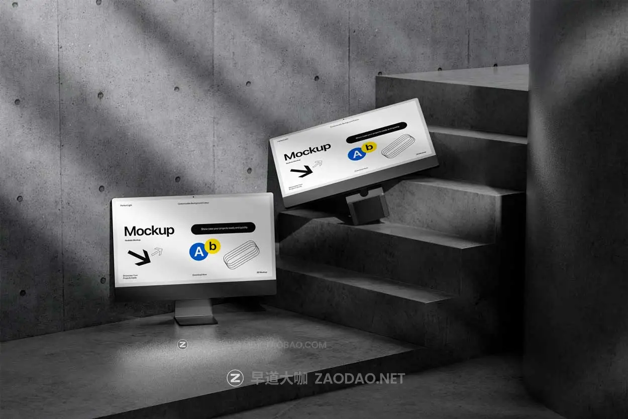 9款工业风网页作品集展示苹果MacBook笔记本iPad平板iMac一体机Ps贴图样机模板 East Graphics – Minimalistic Laptop Mockup Vol 1插图8 9款工业风网页作品集展示苹果MacBook笔记本iPad平板iMac一体机Ps贴图样机模板 East Graphics – Minimalistic Laptop Mockup Vol 1插图8