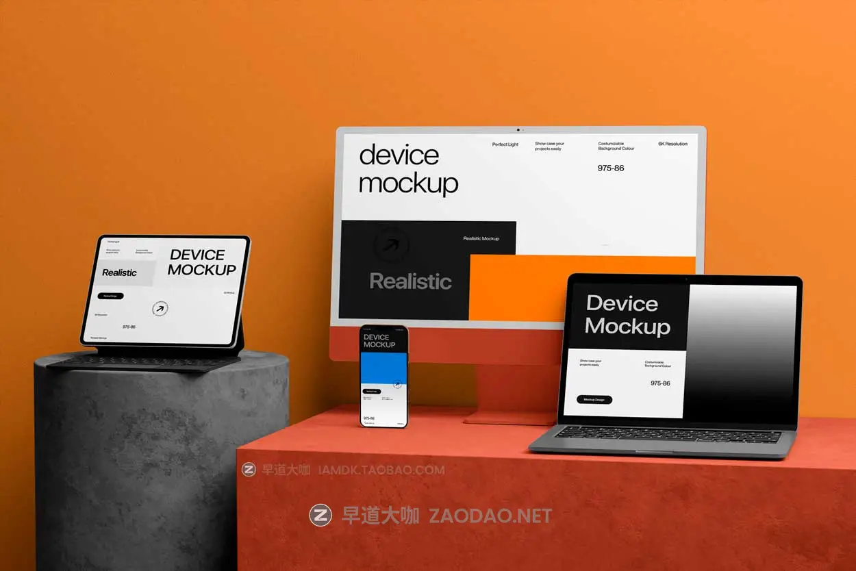 9款工业风网页作品集展示苹果MacBook笔记本iPad平板iMac一体机Ps贴图样机模板 East Graphics – Minimalistic Laptop Mockup Vol 1插图2 9款工业风网页作品集展示苹果MacBook笔记本iPad平板iMac一体机Ps贴图样机模板 East Graphics – Minimalistic Laptop Mockup Vol 1插图2