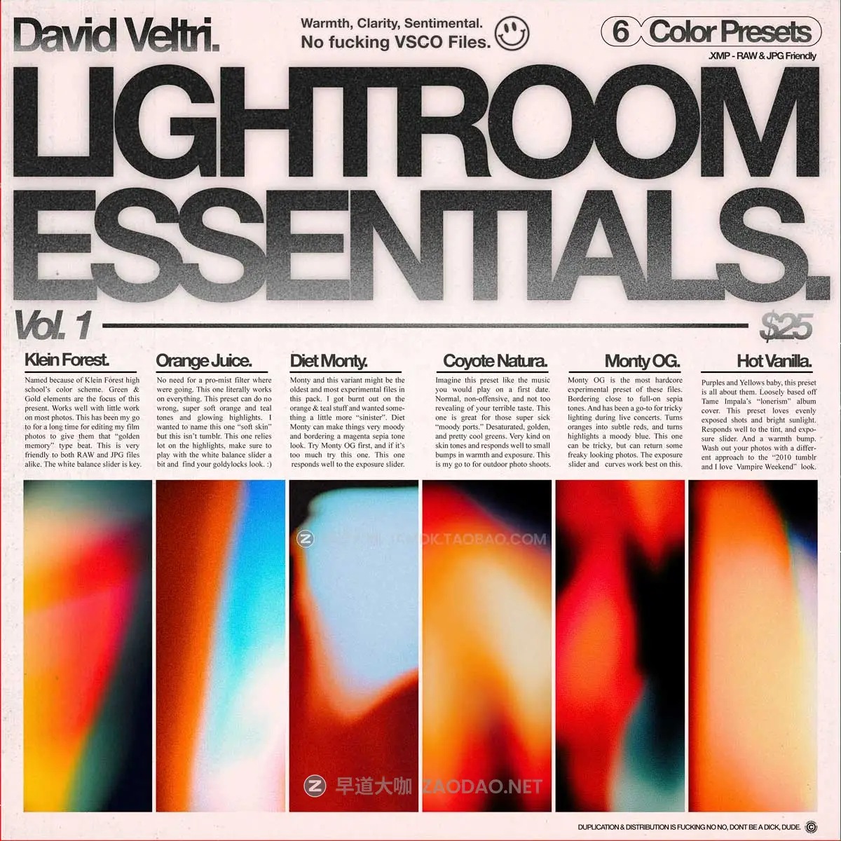 温暖怀旧电影风格人物肖像摄影照片调色Lightroom预设 David Veltri – Essentials Vol.1插图1 温暖怀旧电影风格人物肖像摄影照片调色Lightroom预设 David Veltri – Essentials Vol.1插图1