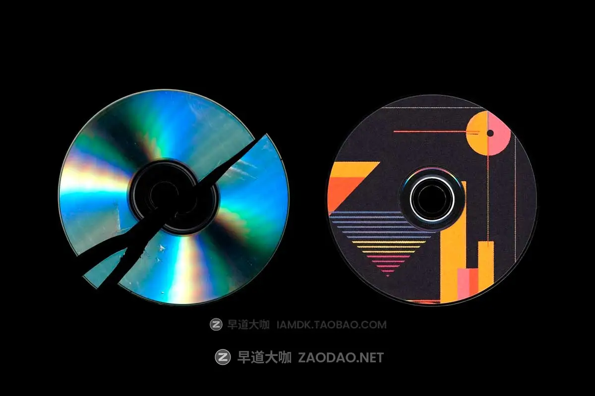 潮流摇滚风格CD光盘包装盒海报设计塑料袋纹理贴纸PS素材包 CD MAKER – CD Case Mockups插图7 潮流摇滚风格CD光盘包装盒海报设计塑料袋纹理贴纸PS素材包 CD MAKER – CD Case Mockups插图7