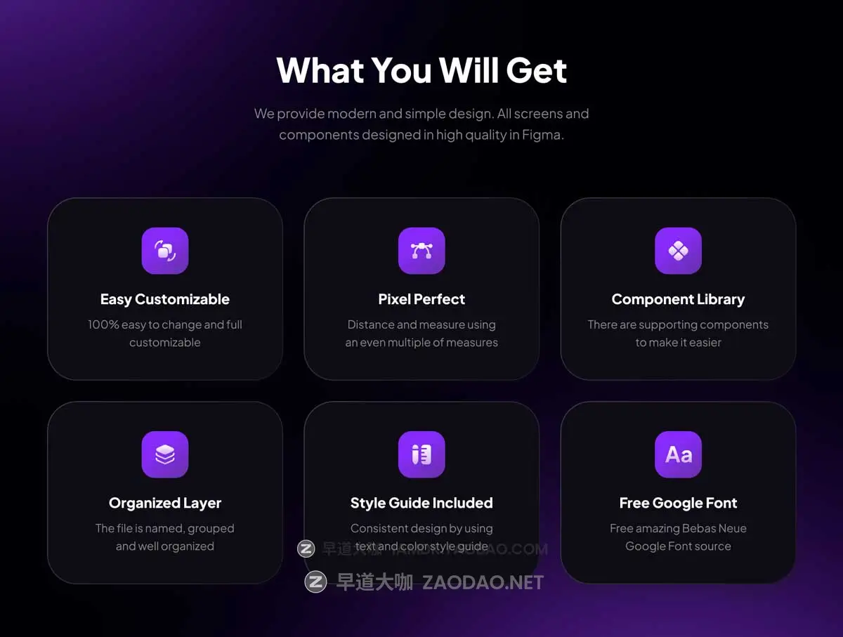 20+屏暗黑风格锻炼健身减肥APP应用程序UI界面设计Figma模板套件 BROFIT – Fitness App UI Kit插图1 20+屏暗黑风格锻炼健身减肥APP应用程序UI界面设计Figma模板套件 BROFIT – Fitness App UI Kit插图1