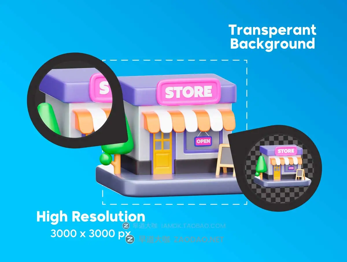 30款优质极简主义电商购物3D插图图标Icons设计Blender/PNG格式素材 E-Commerce 3D Illustrations插图2 30款优质极简主义电商购物3D插图图标Icons设计Blender/PNG格式素材 E-Commerce 3D Illustrations插图2