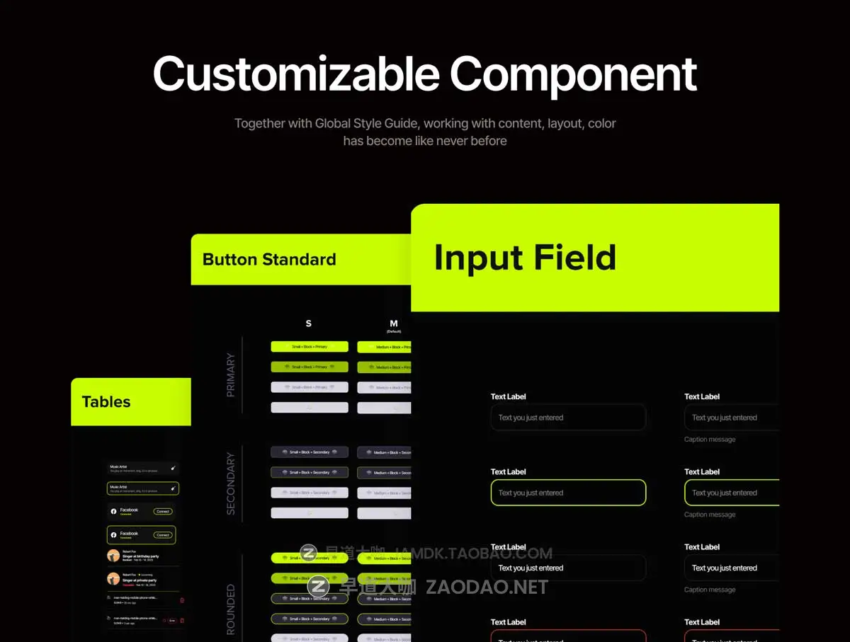 40+屏暗黑活动预定音乐电影票购买应用程序app ui界面设计figma模板素材 Nevet – Event Booking插图3 40+屏暗黑活动预定音乐电影票购买应用程序app ui界面设计figma模板素材 Nevet – Event Booking插图3