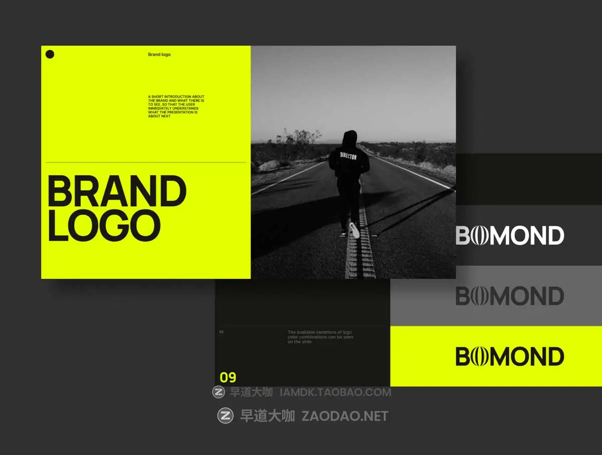 21页高级黑化风设计摄影作品集品牌营销简历幻灯片设计Figma模板素材 Bomond Presentation Guideline Kit插图2 21页高级黑化风设计摄影作品集品牌营销简历幻灯片设计Figma模板素材 Bomond Presentation Guideline Kit插图2