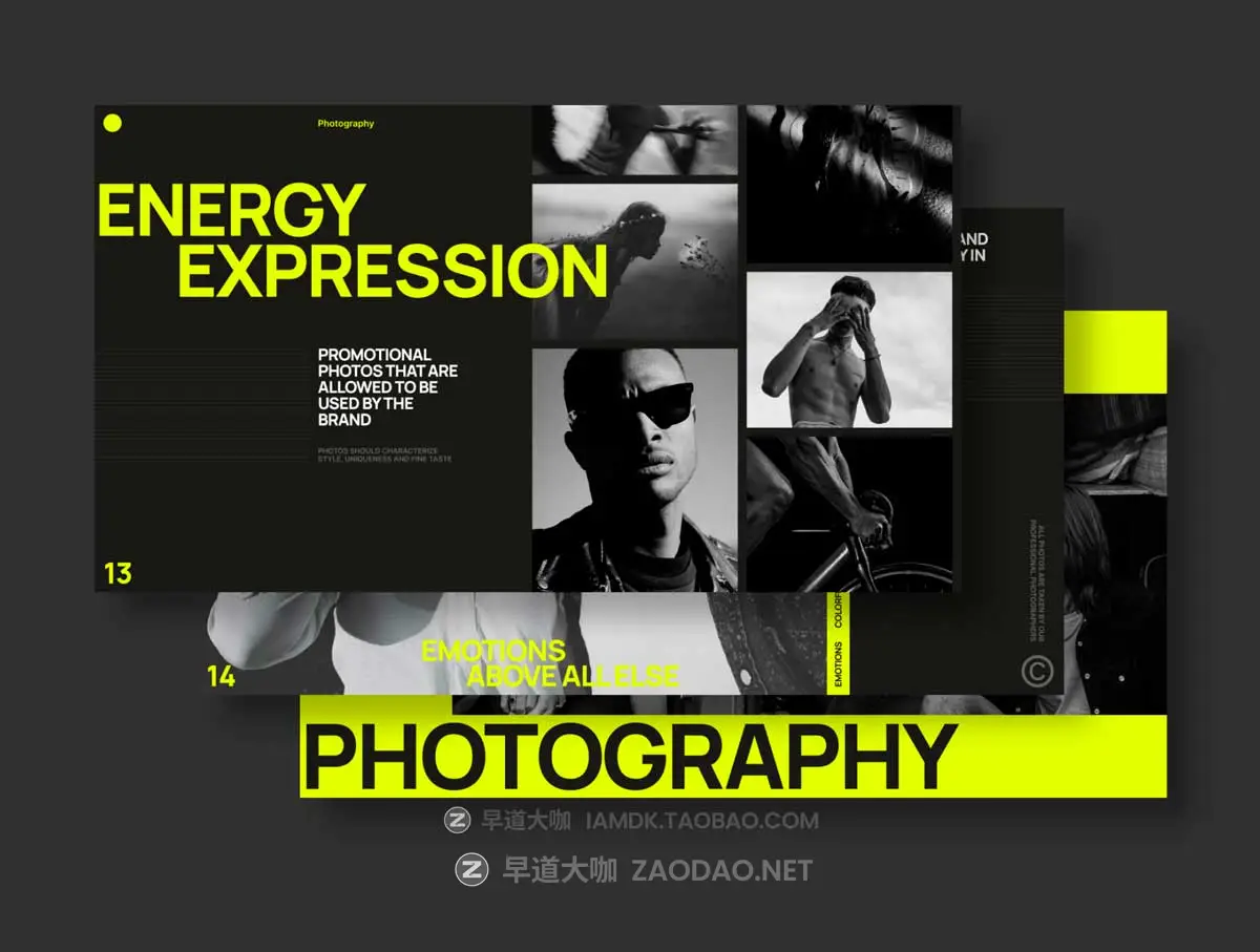 21页高级黑化风设计摄影作品集品牌营销简历幻灯片设计Figma模板素材 Bomond Presentation Guideline Kit插图4 21页高级黑化风设计摄影作品集品牌营销简历幻灯片设计Figma模板素材 Bomond Presentation Guideline Kit插图4