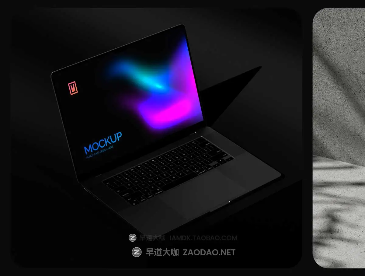 18款网站WEB UI设计展示效果图黑化工业风苹果MacBook Pro笔记本电脑PS贴图样机 18 Macbook Pro Mockups插图4 18款网站WEB UI设计展示效果图黑化工业风苹果MacBook Pro笔记本电脑PS贴图样机 18 Macbook Pro Mockups插图4